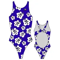 Turbo Hawaii Pro Resist Swimsuit Bleu 3XL Femme