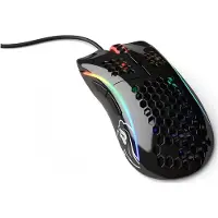 Glorious Model D Glossy Gaming Mouse Argenté