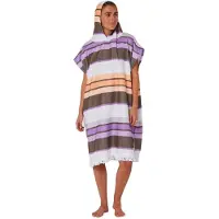 Ocean & Earth Sunkissed Hooded Poncho Violet