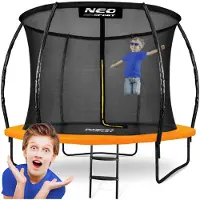 Neo-Sport Trampoline de jardin profilé 10ft/312cm avec filet intérieur