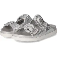 Sioux Mules femme JAMESCHA 701 Argent Cuir lisse Taille : 38