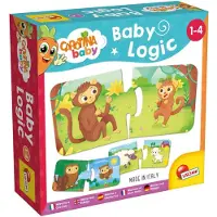 Lisciani Carotina Baby game Les mamans et leurs bébés 80038