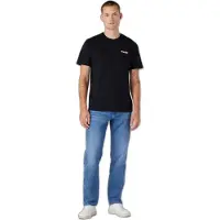 Wrangler T-Shirt 'SIGN OFF' marine / noir