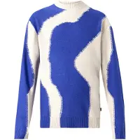 Only & Sons Pull-over 'ONSEMIR' bleu / gris clair