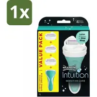 Wilkinson Sword - Lames de rechange - Intuition 2-en-1 Sensitive Care - 3 lames - 1 pièce