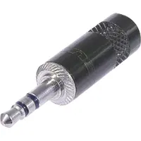 Rean NYS231BG - Connecteur audio - mini-phone stereo 3.5 mm mâle - noir