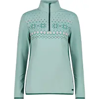 CMP 35l0416 Half Zip Sweatshirt Vert L Femme