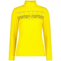 CMP 35l0396 Half Zip Sweatshirt Jaune L Femme