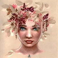 Grafika Misstigri - Regard Emeraude