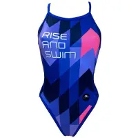 Turbo Rise&swim Swimsuit Bleu 3XL Femme