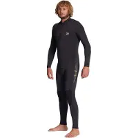 Billabong Absolute 5/4 Mm Long Sleeve Back Zip Neoprene Suit Noir L Homme