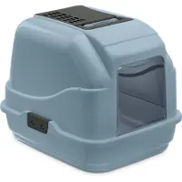 Imac Litière pour chat Easy Cat 2nd Life, recyclée, de couleur bleue