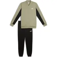 Puma Hommes, Vestes de survêtement, Combinaison de baseball poly (L), Vert, L