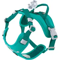 Hurtta Weekend Warrior Eco Harness 2 - Peacock - 40-50 cm
