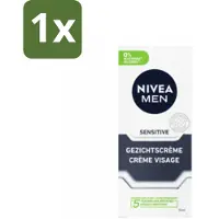 Nivea Crème de Jour Sensitive MEN Visage 75 ml - 1 pièce