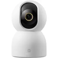 Xiaomi Caméra de surveillance Smart Camera C700, 4K HDR, 8MP, Wi-Fi 6, 360 degrés, IA, vision nocturne en couleur, audio bidirectionnel, Blanc