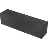 GameGenic Boîte de rangement pour cartes noire pour 400+ cartes avec slots supplémentaires