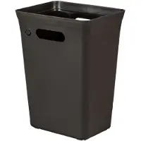 PLAST TEAM Vertriebs GmbH plast team Poubelle AVEDORE, 10 litres, noir