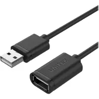 UNITEK Câble Y-C417GBK USB 2.0 3 m USB A Noir