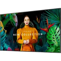 Samsung QH55C Digital signage flat panel 139.7 cm (55") LCD Wi-Fi 700 cd/m² 4K Ultra HD Black Built-in processor Tizen 24/7