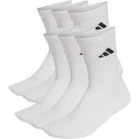 Adidas Chaussettes de sport 'Ess' noir / blanc / blanc naturel