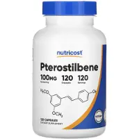 Nutricost , Ptérostilbène, 100 mg, 120 Gélules