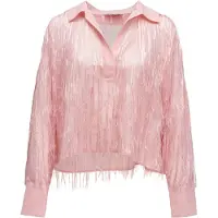 Salsa Jeans 21011102 Long Sleeve Blouse Rose M Femme