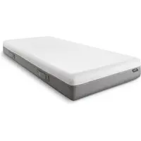 Sleezzze Matelas viscoélastique Sleezzz Premium 90 x 200 cm, hauteur 20 cm, degré de fermeté H2/H3, avec poignées réversibles