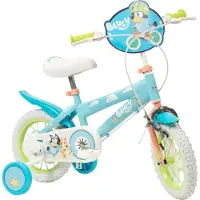 Toimsa Vélo pour enfants Bluey 12 Bleu et bleu lime
