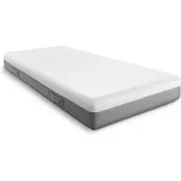 Sleezzze Matelas viscoélastique Sleezzz Premium 100 x 200 cm, hauteur 20 cm, degré de fermeté H2/H3, avec poignées réversibles