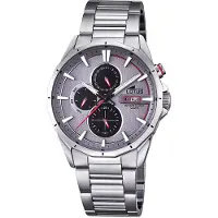 Festina Lotus Montre Homme Multifunction Analogique Quartz Acier Inoxydable Argent Ul18319/3