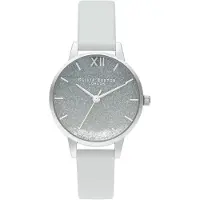 Olivia Burton Montre - - OB16US27 - Analogique - Quartz - Bracelet en Nylon Gris