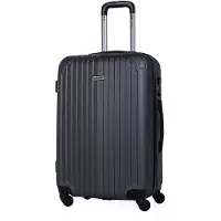 Itaca unisex. T71560-01 Valise de voyage rigide à 4 roulettes Medium T71560 anthracite -66x41x27cm (OSFA), Casuel, Gris, ABS/Polycarbonate