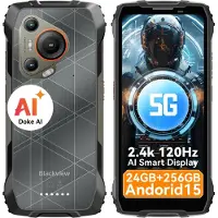 Blackview Dummy - BL7000 schwarz Outdoor Smartphone Rugged - 6,78" FHD+ Display, 7500 mAh Akku, 120 Hz, 5G, 50 MP Kamera, Android 15, NFC, 8+256GB, Dual SIM, IP68/IP69K