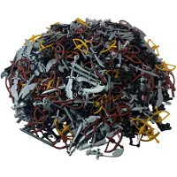 LEGO 250x armes/accessoires mélangés