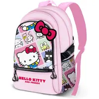 KARACTERMANIA Plecak Sanrio Hello Kitty HS z panelami 2.2 - Wysoka jakość, 44x31x18 cm