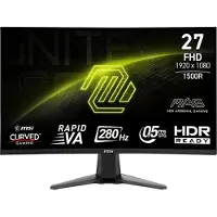 MSI Moniteur gaming incurvé MAG 276CXFDE, écran plat (TFT/LCD), 27 pouces - 68,6 cm