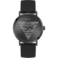 GUESS Montre à affichage analogique 'IDOL' noir