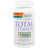 Solaray Total Cleanse Liver Capsules 60 Units Blanc