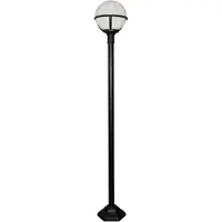 Elstead Lighting Lampe de jardin sphérique blanche E27 60 W Glenbeigh Elstead