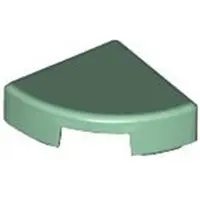 LEGO 1x1 carreaux coin rond 25269 - 250 pièces vert sable