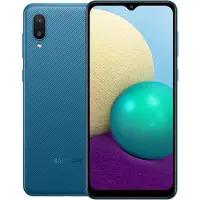 Samsung Galaxy A02 SM-A022F Dual Sim bleu 15,24cm (6,5pouces) 32GB/3GB Android Smartphone