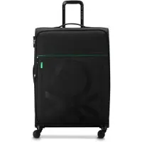 Delsey Color Block Expandable 76 Cm 104l Trolley Bag Violet