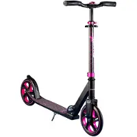 Muuwmi Aluminium Scooter Pro - trottinette, 215 mm, ABEC 7, enfants et adultes, GS-approuvé, réglable en hauteur, new pink
