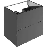 Keuco EDITION 11 ART meuble sous-lavabo, 2 tiroirs frontaux, 800x700x490mm, 32512540800