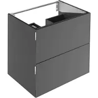 Keuco EDITION 11 ART meuble sous-lavabo, 2 tiroirs frontaux, 800x700x490mm, 32512870800