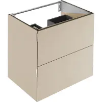 Keuco EDITION 11 ART meuble sous-lavabo, 2 tiroirs frontaux, 800x700x490mm, 32512810800