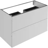 Keuco EDITION 11 ART meuble sous-lavabo, 2 tiroirs frontaux, 1200x700x490mm, 32512551200