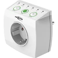 Ansmann 1260-0010 Prise à économie d'énergie AES1.3, programmable, blanc