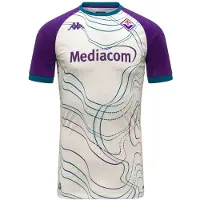 Kappa Mokibapre Pro-ac Fiorentina Short Sleeve T-shirt Violet M Homme